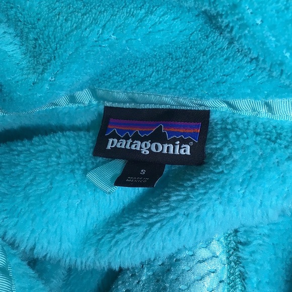 Patagonia teal pullover fleece jacket size small - Picture 11 of 11